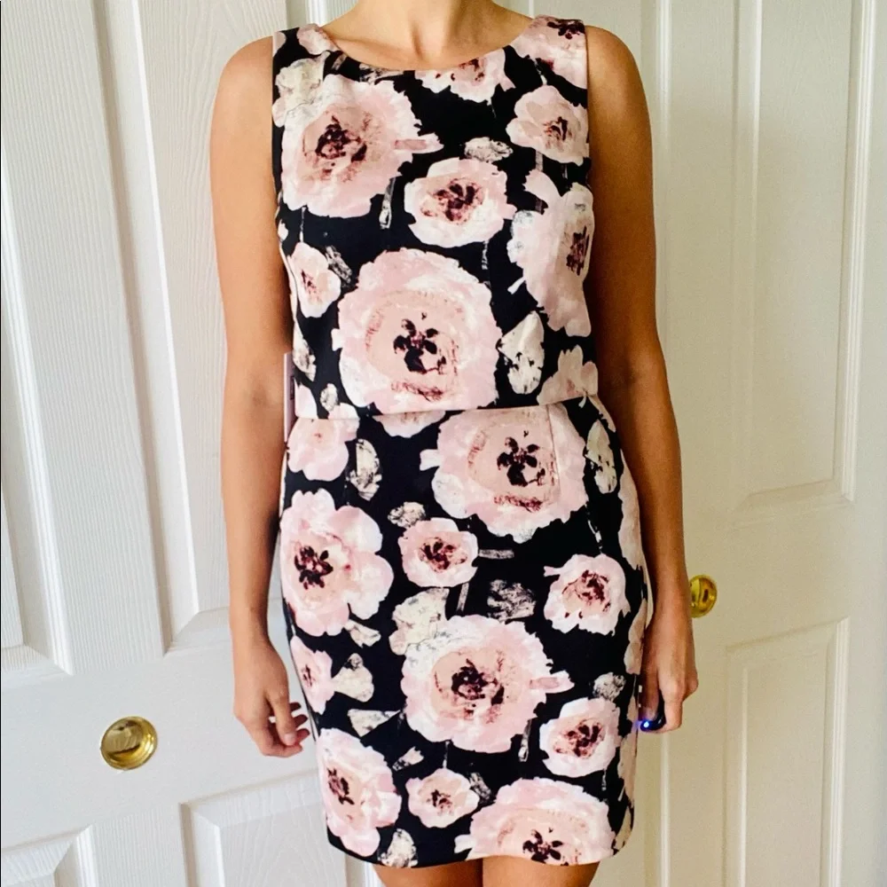 NWT Ivanka Trump floral popover dress - Picture 4 of 9